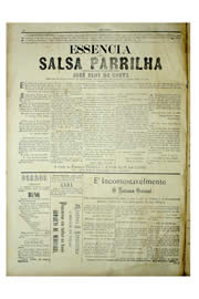 Página do jornal Unitário de janeiro de 1904