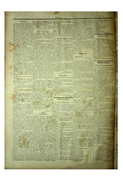 Página do jornal Unitário de janeiro de 1904