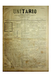 Página do jornal Unitário de janeiro de 1904