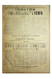 Página do jornal Unitário de janeiro de 1904