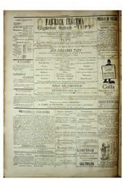 Página do jornal Unitário de janeiro de 1904