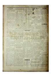 Página do jornal Unitário de janeiro de 1904