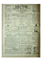 Página do jornal Unitário de fevereiro de 1904