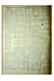 Página do jornal Unitário de fevereiro de 1904