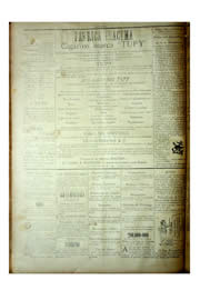 Página do jornal Unitário de fevereiro de 1904