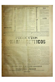 Página do jornal Unitário de março de 1904