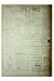 Página do jornal Unitário de março de 1904