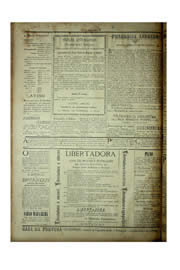 Página do jornal Unitário de abril de 1904