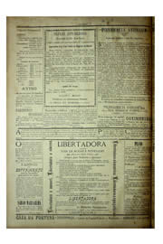 Página do jornal Unitário de abril de 1904