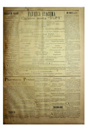 Página do jornal Unitário de abril de 1904