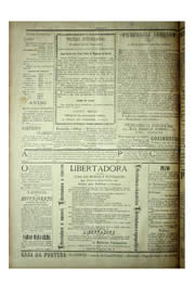 Página do jornal Unitário de abril de 1904