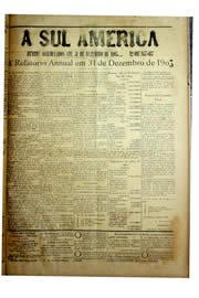 Página do jornal Unitário de abril de 1904