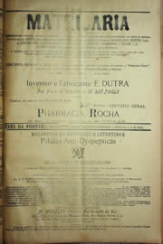 Página do jornal Unitário de maio de 1904