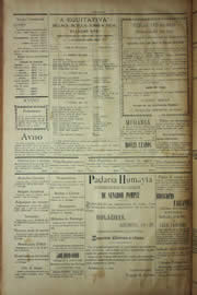 Página do jornal Unitário de maio de 1904