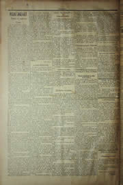 Página do jornal Unitário de maio de 1904