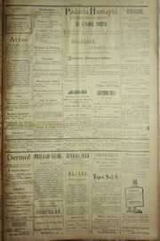 Página do jornal Unitário de junho de 1904