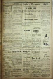 Página do jornal Unitário de junho de 1904