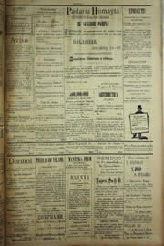 Página do jornal Unitário de junho de 1904