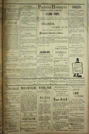 Página do jornal Unitário de junho de 1904