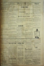 Página do jornal Unitário de junho de 1904