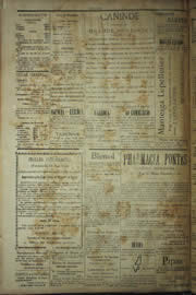 Página do jornal Unitário de junho de 1904