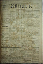 Página do jornal Unitário de junho de 1904
