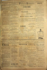 Página do jornal Unitário de julho de 1904