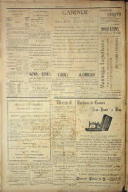 Página do jornal Unitário de julho de 1904