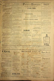 Página do jornal Unitário de julho de 1904