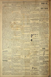 Página do jornal Unitário de julho de 1904