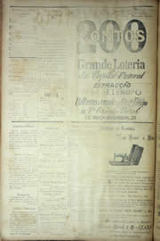Página do jornal Unitário de setembro de 1904