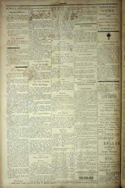 Página do jornal Unitário de setembro de 1904