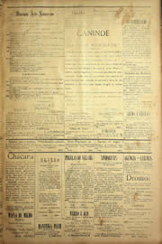 Página do jornal Unitário de setembro de 1904