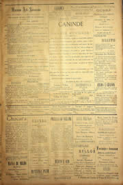 Página do jornal Unitário de setembro de 1904