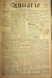 Página do jornal Unitário de setembro de 1904