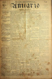 Página do jornal Unitário de setembro de 1904