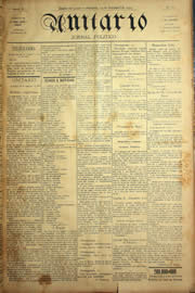 Página do jornal Unitário de setembro de 1904