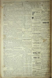 Página do jornal Unitário de setembro de 1904