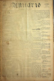 Página do jornal Unitário de setembro de 1904