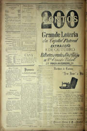 Página do jornal Unitário de setembro de 1904