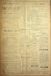 Página do jornal Unitário de setembro de 1904