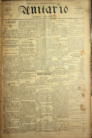 Página do jornal Unitário de outubro de 1904