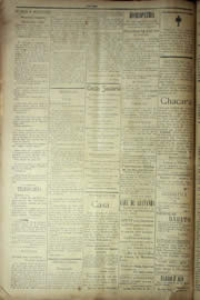 Página do jornal Unitário de outubro de 1904