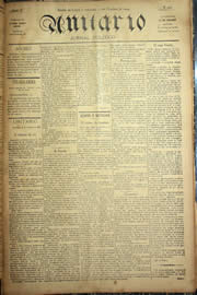 Página do jornal Unitário de outubro de 1904