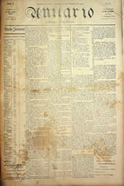 Página do jornal Unitário de outubro de 1904