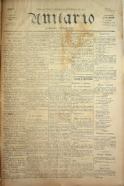 Página do jornal Unitário de dezembro de 1904