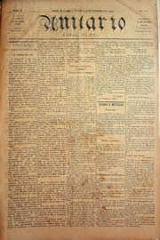 Página do jornal Unitário de dezembro de 1904