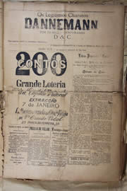 Página do jornal Unitário de janeiro de 1905