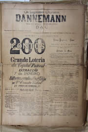 Página do jornal Unitário de janeiro de 1905