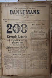 Página do jornal Unitário de janeiro de 1905